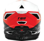 THH Helmets T-42 BMX Xtreme  White/Red Youth - Small
