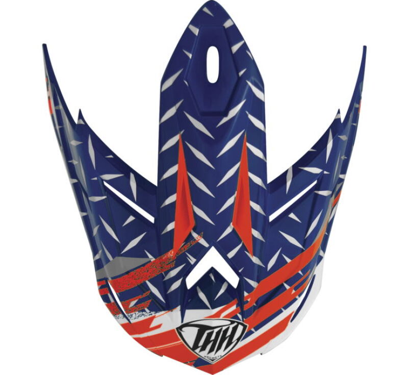 THH Helmets T710X Assault Visor Blu/Org