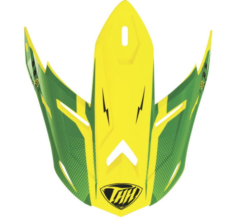 THH Helmets T710X Battle Visor Grn/Blk