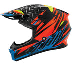 THH Helmets T710XR Assault Black/Orange - XS