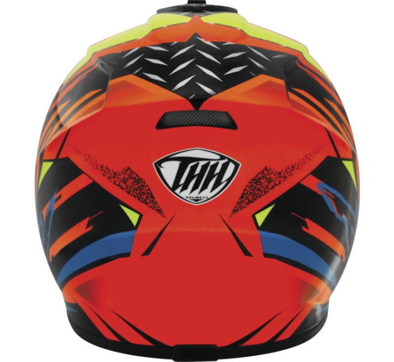 THH Helmets T710XR Assault Black/Orange - XS