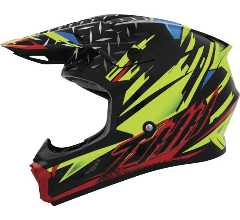 THH Helmets T710XR Assault Yellow/Red - 2XL