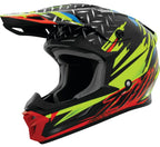 THH Helmets T710XR Assault Yellow/Red - XS