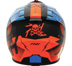 THH Helmets T710XR Battle Blue/Orange - XS