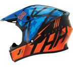 THH Helmets T710XR Battle Blue/Orange - XS