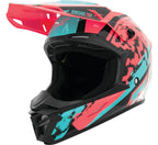 THH Helmets T710XR Renegade Coral/Bue Youth - Small