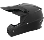 THH Helmets T730X Flat Black Youth - Small