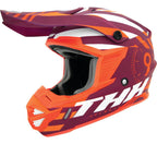 THH Helmets T730X Twister Purple/Orange Youth - Small