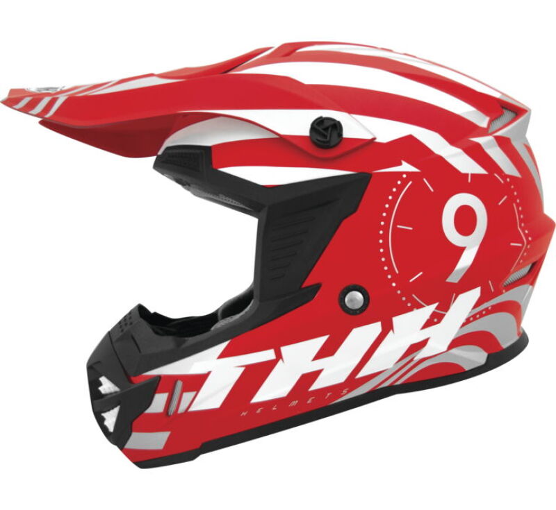 THH Helmets T730X Twister Red/Silver - 2XL