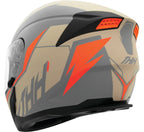 THH Helmets T810S Turbo Gray/Orange - XS