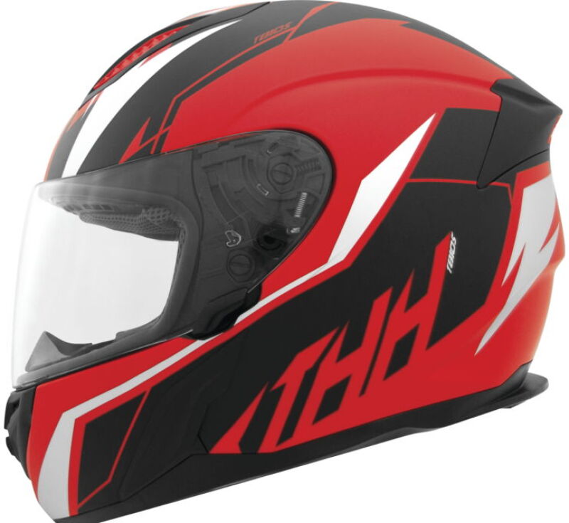 THH Helmets T810S Turbo Red/Silver - XS