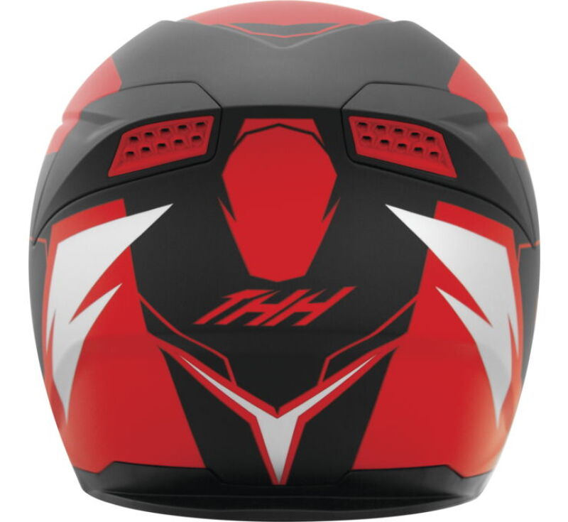 THH Helmets T810S Turbo Red/Silver - XS