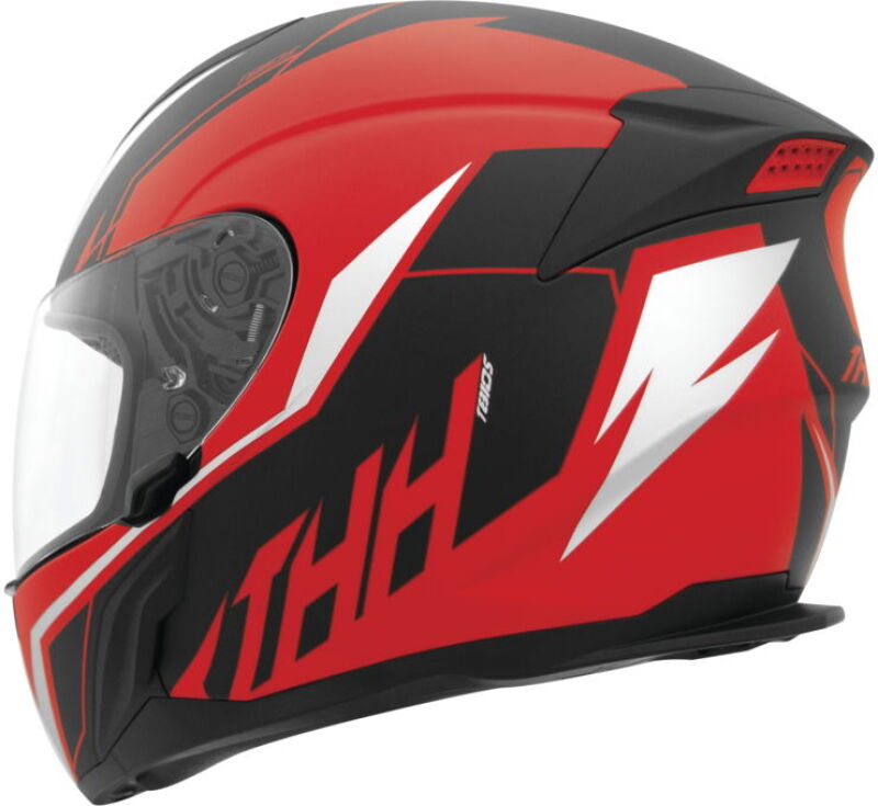 THH Helmets T810S Turbo Red/Silver - XS