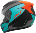 THH Helmets TS-80 Vision Orange/Turquoise - XS
