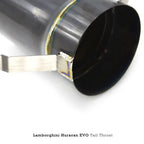 Titanium Exhaust Tips for Lamborghini Huracan EVO - Bull Boost Performance