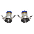 Titanium Exhaust Tips for Lamborghini Huracan EVO - Bull Boost Performance