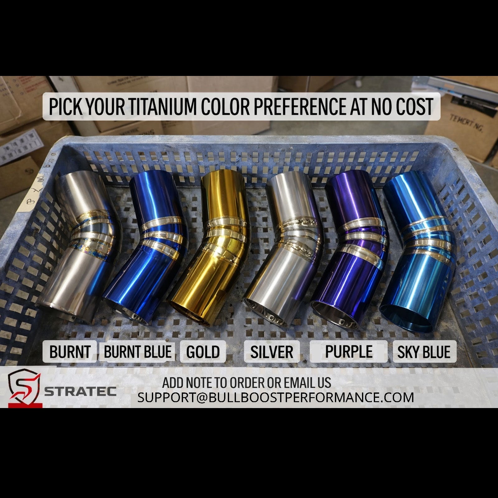 Titanium Performance Catback Exhaust System for McLaren GT by Stratec Systems