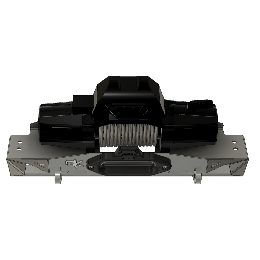 Front Diamond Series Stubby Bumper for Jeep TJ Wrangler (97-06) By Gatekeeper Off-Road
