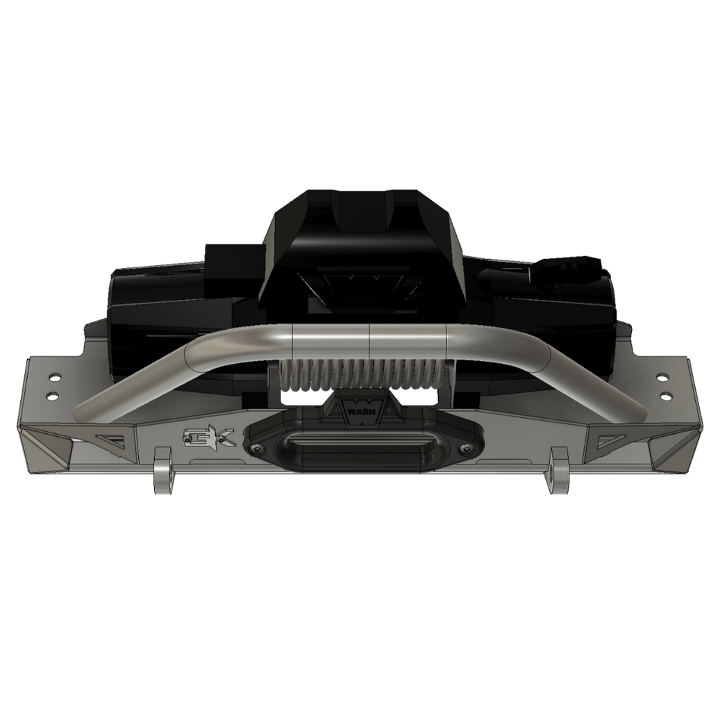Front Diamond Series Stubby Bumper for Jeep TJ Wrangler (97-06) By Gatekeeper Off-Road
