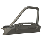 Front Diamond Series Stubby Bumper for Jeep TJ Wrangler (97-06) By Gatekeeper Off-Road