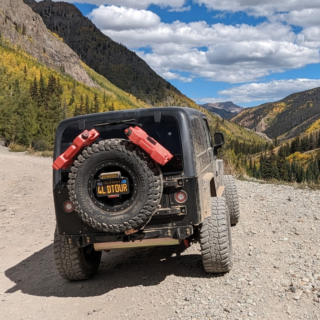 Rear Diamond Series Stubby Bumper for Jeep TJ Wrangler By Gatekeeper Off-Road