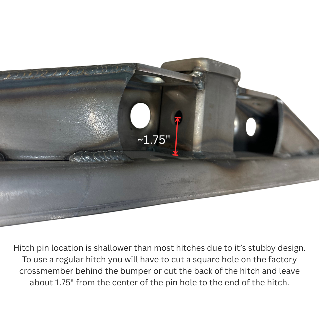 Rear Diamond Series Stubby Bumper for Jeep TJ Wrangler By Gatekeeper Off-Road