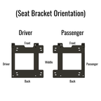"Big and Tall" Seat Lowering Brackets for Jeep TJ Wrangler