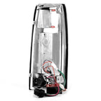 89-90 Chevy C/K Series LED Tail Lights - Chrome/Red