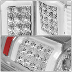 07-14 Chevrolet Silverado/GMC Sierra TRON Style LED Tail Lights