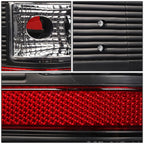 07-14 Chevy Silverado GMC Sierra LED Tail Lights - Black/Clear