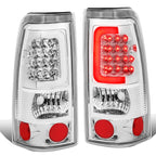 99-03 Chevrolet Silverado Sierra C-Bar 3D U-Halo LED Tail Lights