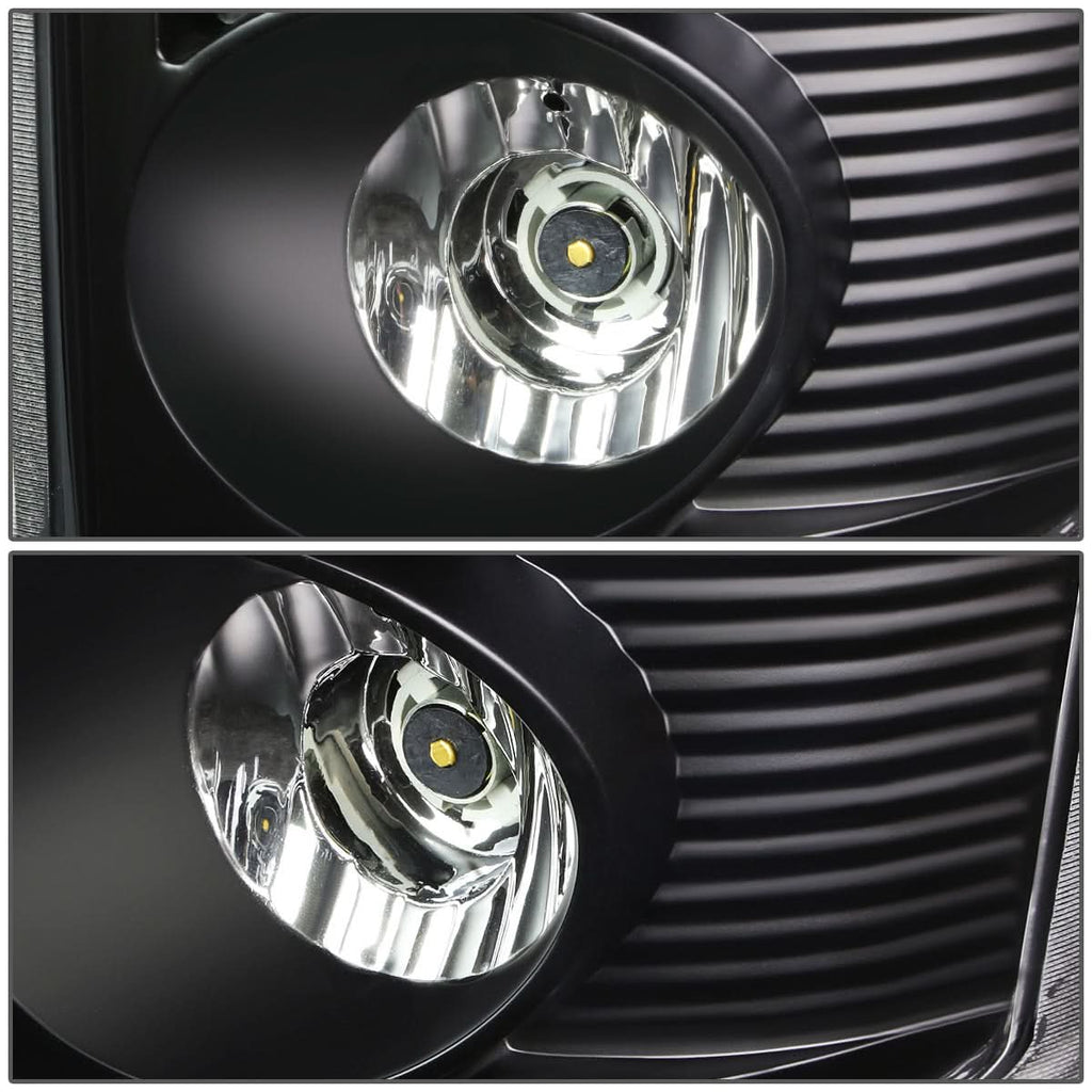 02-06 Dodge Ram 1500/2500/3500 LED Tail Lights - Black/Clear
