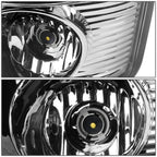 02-06 Dodge Ram 1500 2500 3500 LED Tail Lights - Chrome/Clear
