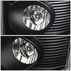 2007-2009 Dodge Ram LED Tail Lights - Black/Clear