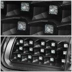 94-02 Dodge Ram LED Tail Lights - Black/Clear