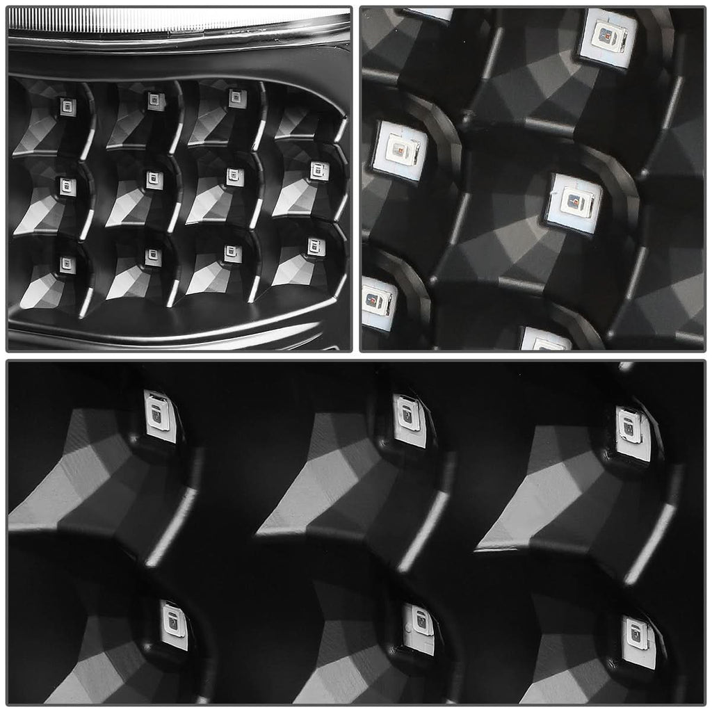 2004-2008 Ford F-150 LED Tail Lights - Black Clear