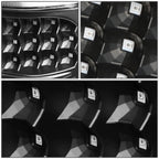 2004-2008 Ford F-150 LED Tail Lights - Black Clear