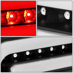 90-97 Ford F-150/F-250/F-350/Bronco 3D LED Tail Lights Black/Clear