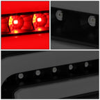 90-97 Ford F-150/F-250/F-350/Bronco 3D LED Tail Lights Black/Smoke