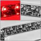 90-97 Ford F-150/F-250/F-350/Bronco 3D LED Tail Lights Chrome/Clear