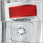 08-16 Ford F-250 F-350 F-450 F-550 Super Duty LED Tail Lights Chrome