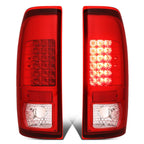 08-16 Ford F-250/F-350/F-450/F-550 Super Duty LED Tail Lights Chrome