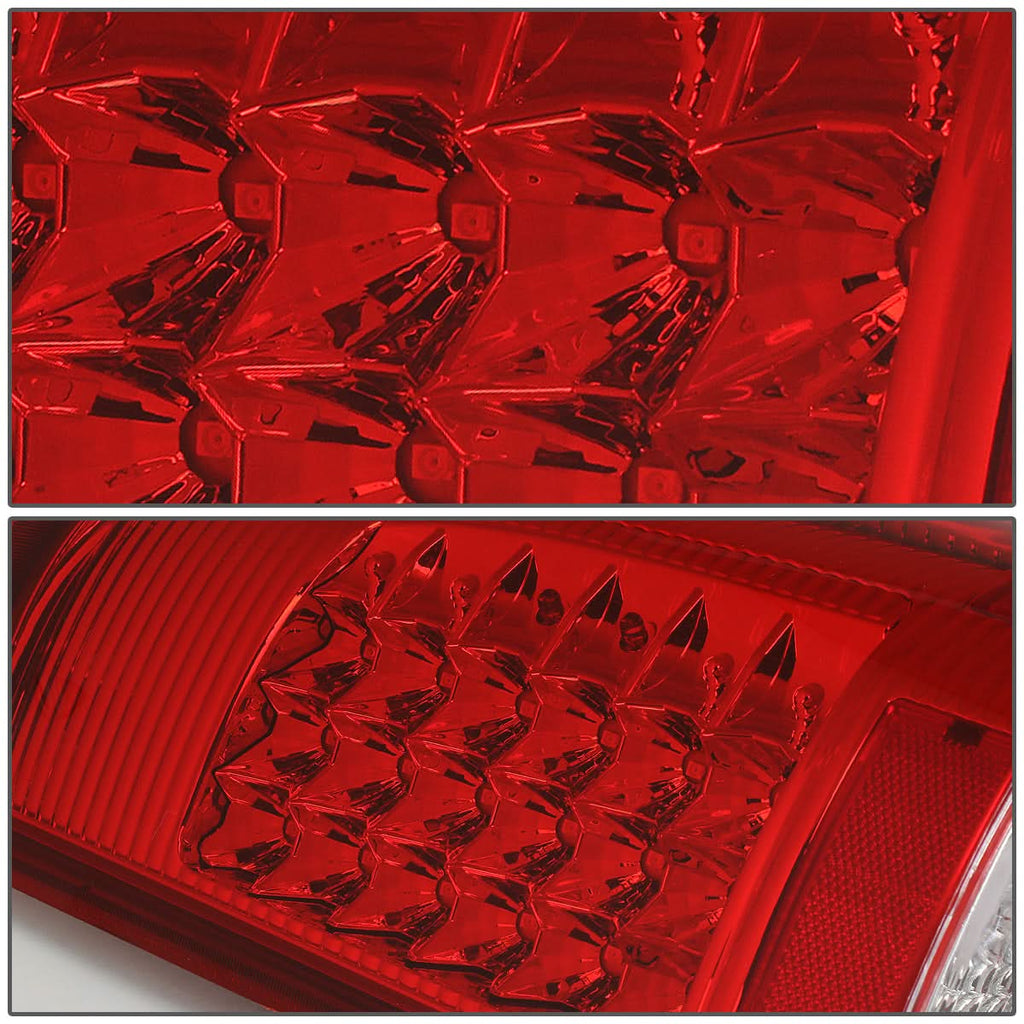 08-16 Ford F-250/F-350/F-450/F-550 Super Duty LED Tail Lights Chrome