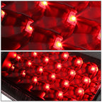 2000-2006 Chevrolet Tahoe Suburban GMC Yukon LED Tail Lights Black
