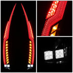 2007-2014 Chevrolet Tahoe / GMC Yukon Full LED Tail Lights Black