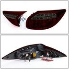 2013-2016 Mazda CX-5 3D LED Tail Lights - Red/Smoke