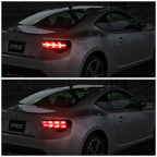 13-17 Subaru BRZ Chrome Housing Smoke Lens Tail Lights