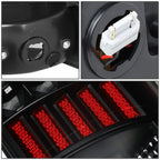 2005-2015 Toyota Tacoma LED Tail Lights - Black/Clear