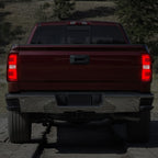 14-19 Chevrolet Silverado / GMC Sierra Dually Red Clear Tail Lights