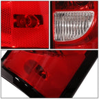03-07 Chevrolet Silverado Red Right Tail Light - Fleetside
